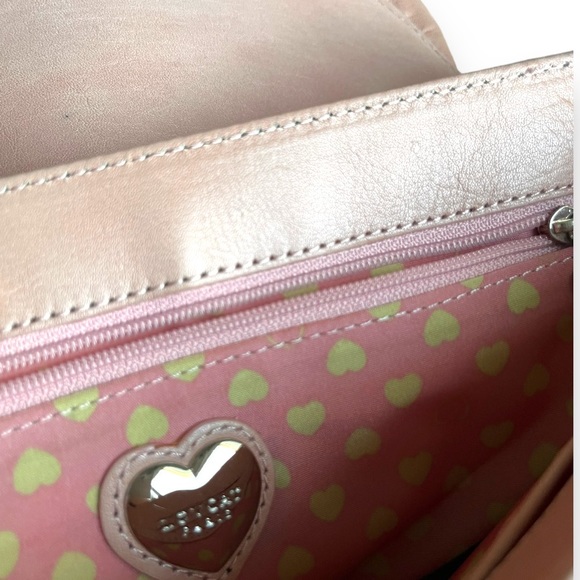 Y2k romantic ruffle Love cat leather shoulder bag Valentine’s edition - Picture 10 of 13